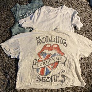 3 T-shirts, small & Xsmall